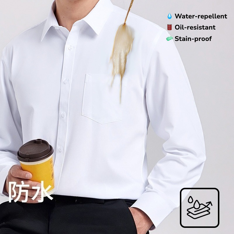 Office Of Tech - Camisa de Manga Larga Impermeable y
