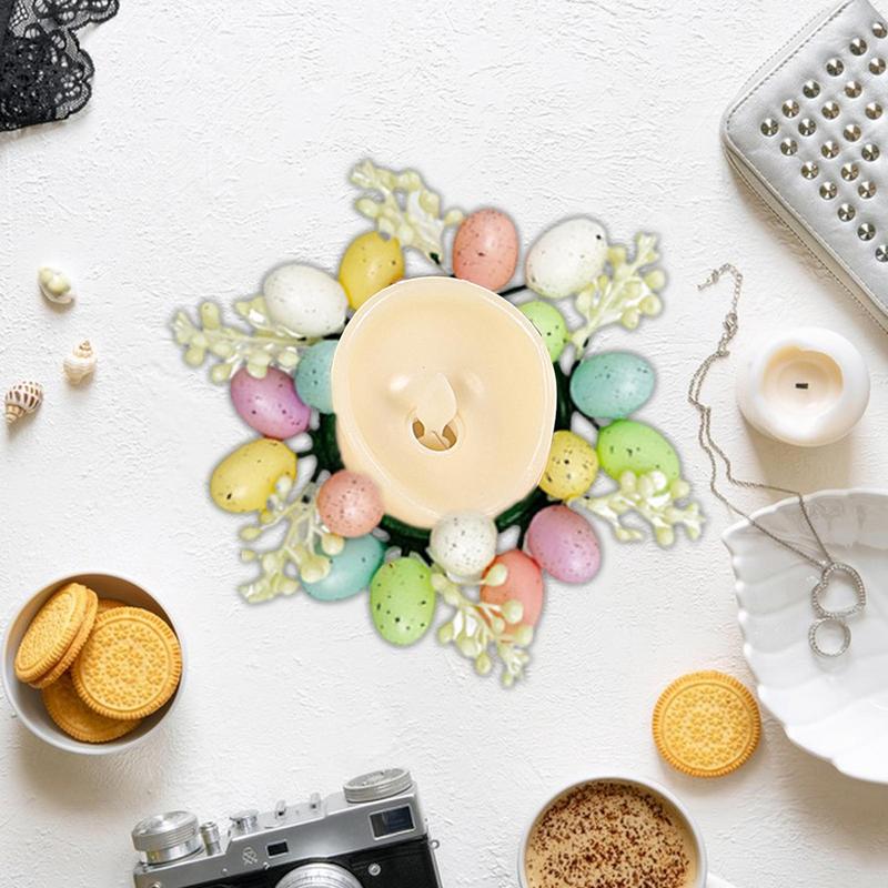 Ring Light Desk Small - Anillos para velas de Pascua, corona