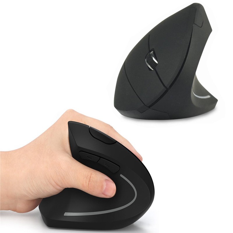 Ergonomic Mouse Vertical - Ratón izquierdo derecho Vertical ergonómico 2,4G