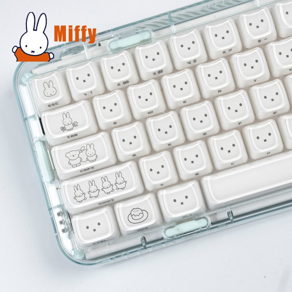 Teclas Kawaii Miffy, teclas co - Office Tech reseña y precio
