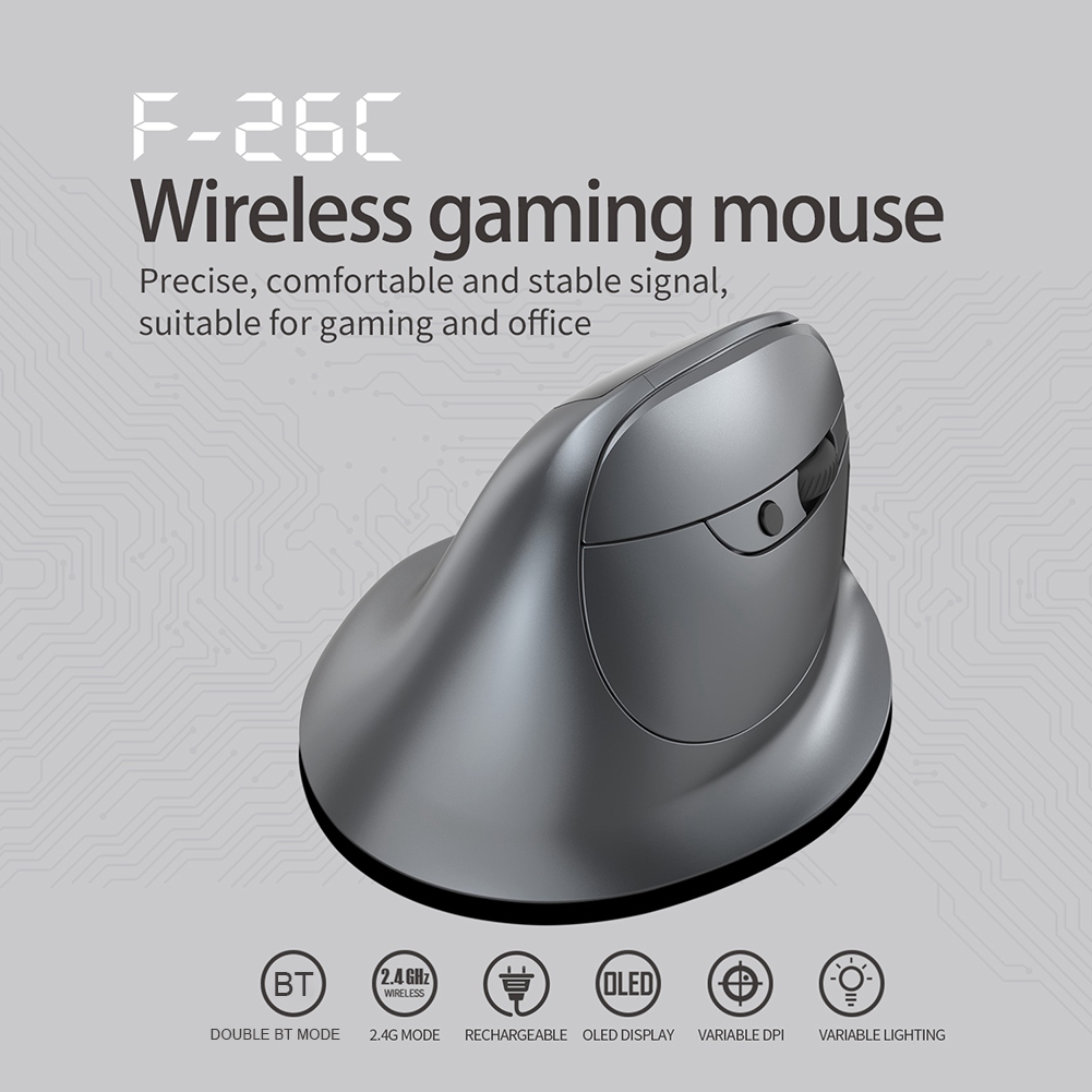 Ratón inalámbrico Vertical AB5 - Ergonomic Mouse Vertical reseña y precio