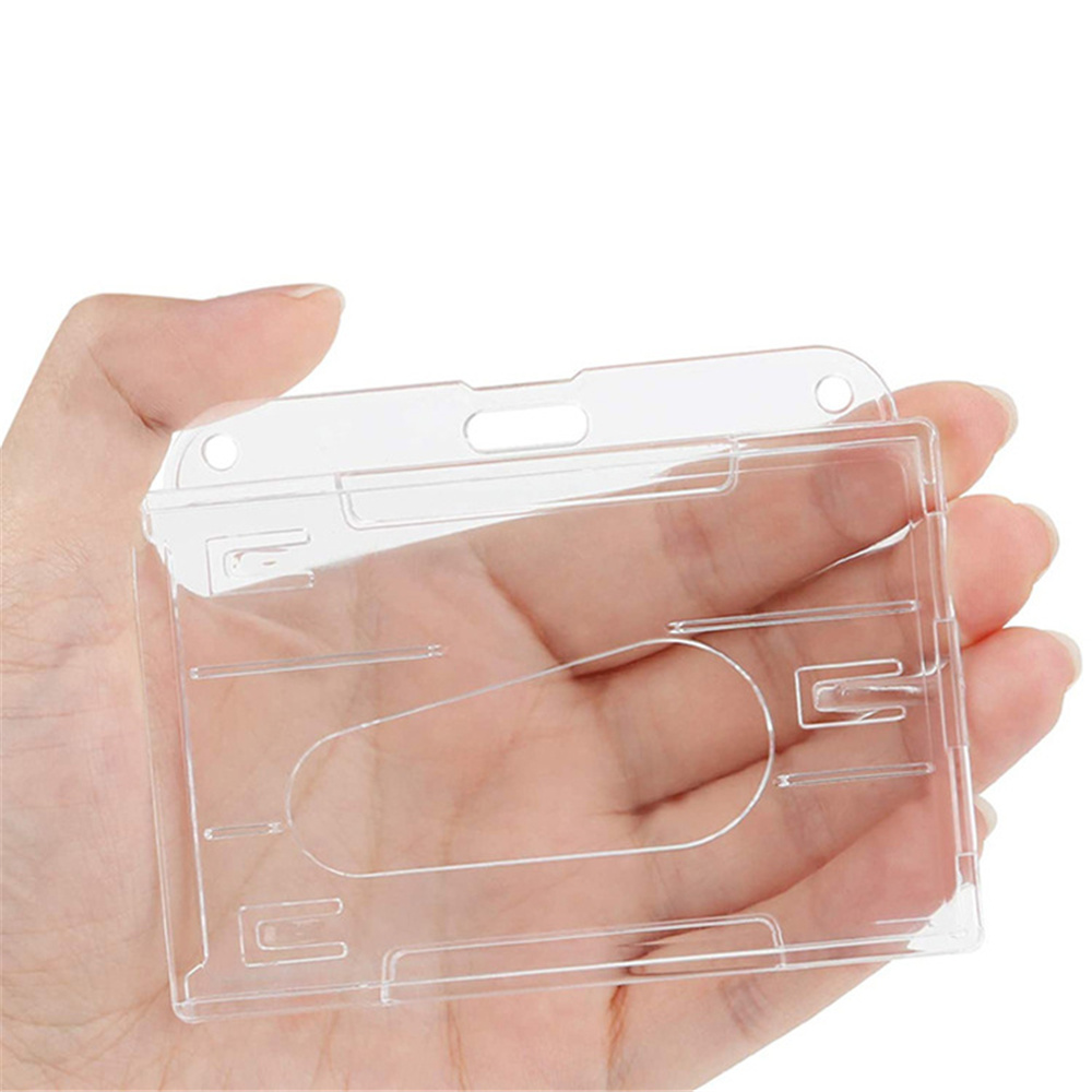 Transparent Work Card Holder w - Tech Office Worker reseña y precio