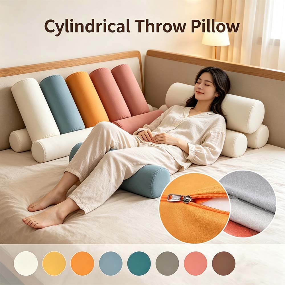 Almohada cilíndrica de soporte - Office Tech Chair reseña y precio