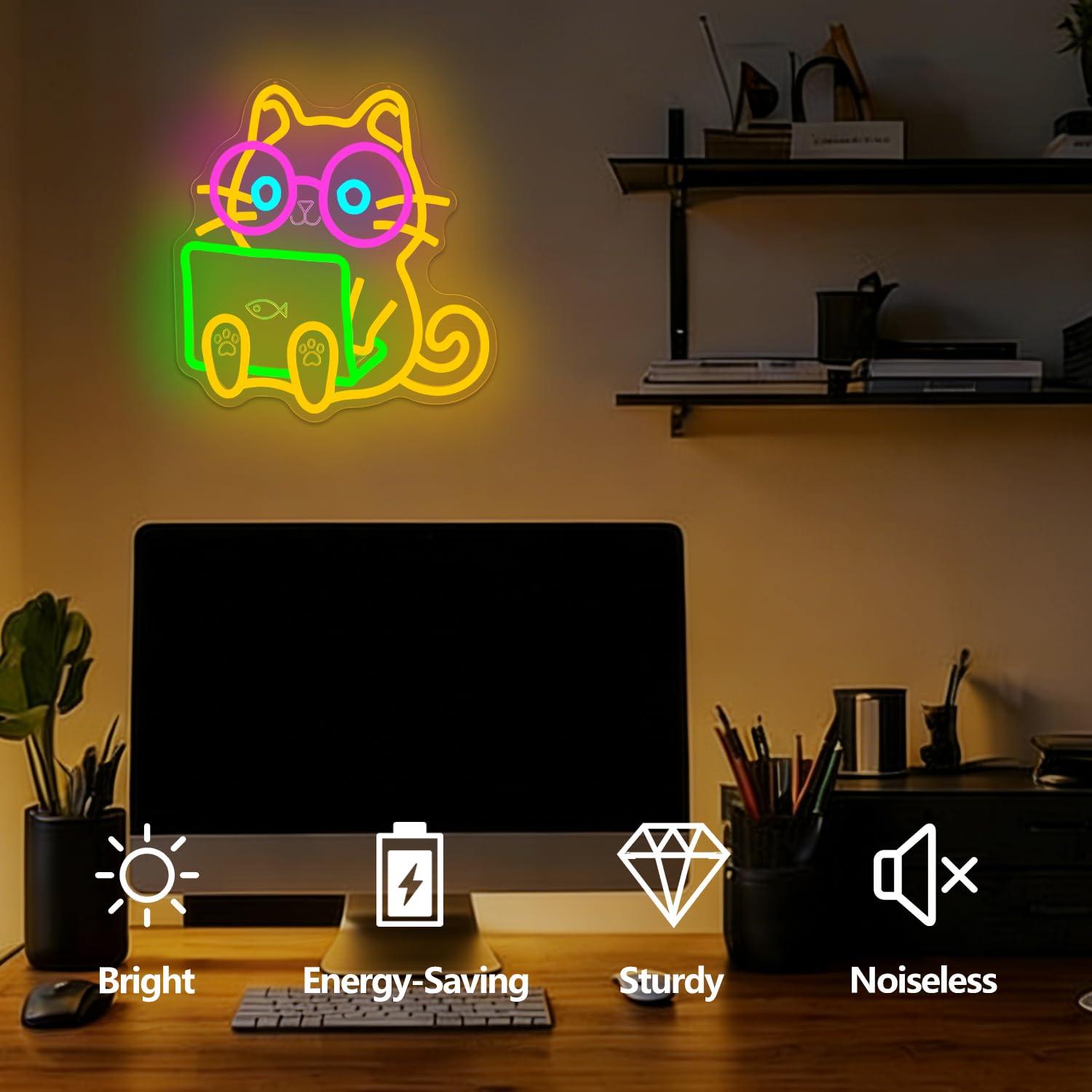 Letrero Luminoso LED USB Regul - The Office It Tech reseña y precio