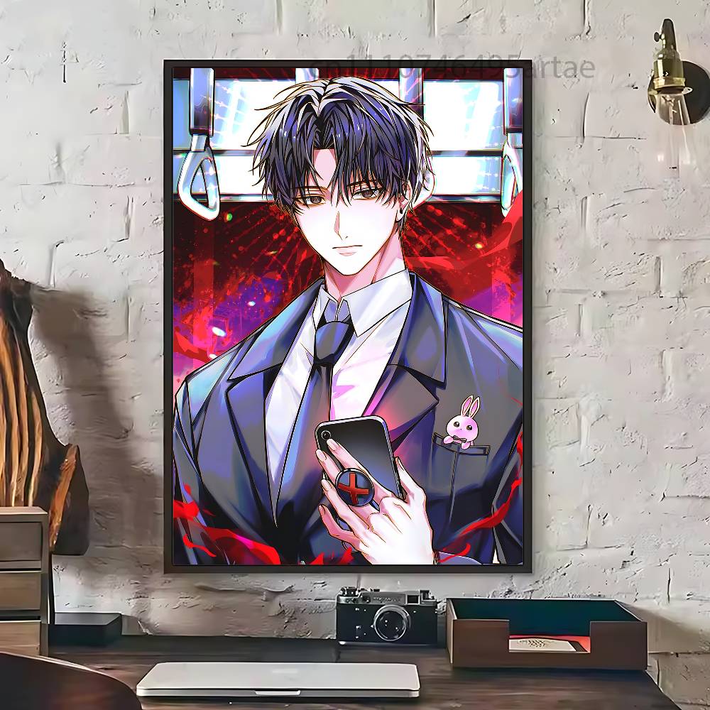 Póster K-Kim S-Soleum Ghost St - Tech Office Worker reseña y precio